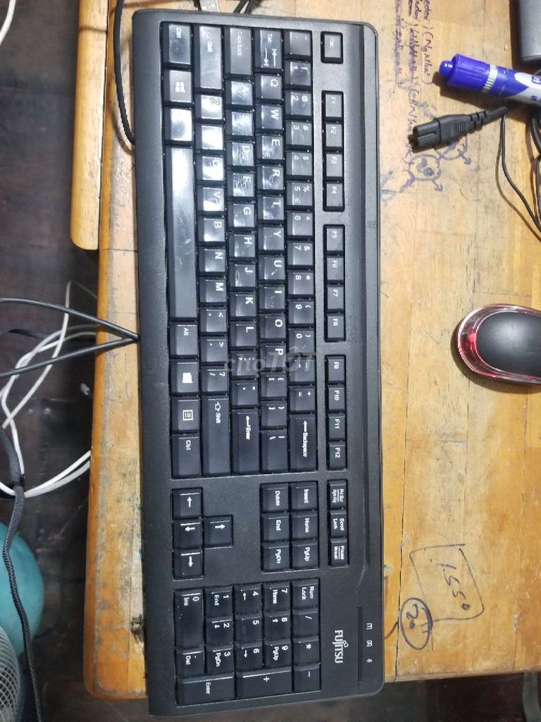 Bàn phím Fujitsu đen có dây full-size ( e còn sl). Mua bán Phụ kiện (Màn hình, Chuột...) tại Quận Gò Vấp Tp Hồ Chí Minh được đăng bởi loan 788 nguyen kiem hình 1