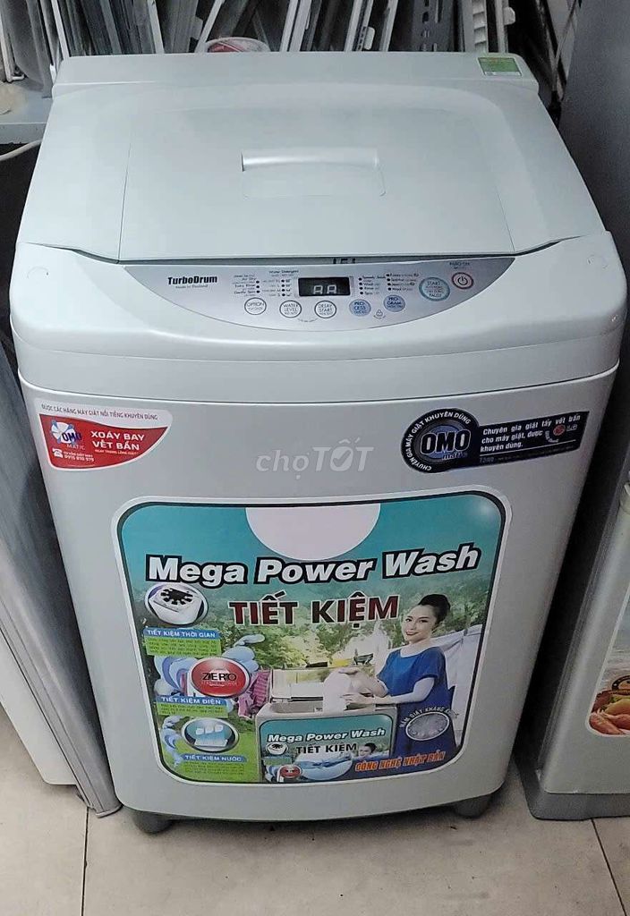Máy giặt LG 9kg Trắng. Mua bán Máy giặt tại Quận 7 Tp Hồ Chí Minh được đăng bởi Điện Lạnh Giá Tốt hình 1