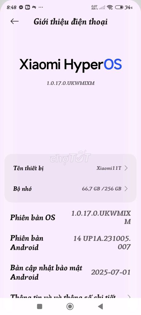 Xiaomi 11T 256GB Đen. Mua bán Điện thoại tại Quận 11 Tp Hồ Chí Minh được đăng bởi Dũng Dương hình 1