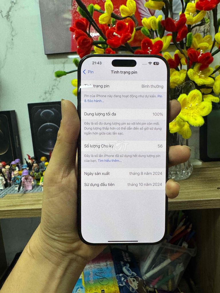 iphone 16 pro max 256g ZA 2sim rin áp