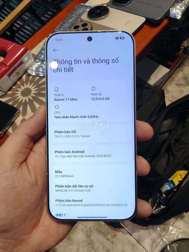 Xiaomi 17 Ultra 12GB/512GB fun box. keng.. Mua bán Điện thoại tại Quận 10 Tp Hồ Chí Minh được đăng bởi phạm trường giang thích giao lưu  hình 1