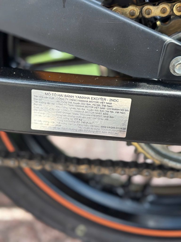 Exciter 150cc 2020 bs 83c1-59318. Mua bán Xe máy tại Quận Phú Nhuận Tp Hồ Chí Minh được đăng bởi xe39com hình 5