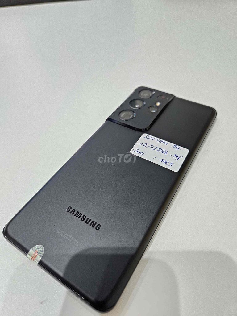 Samsung Galaxy S21 Ultra 128GB Đen Mỹ đốm kim