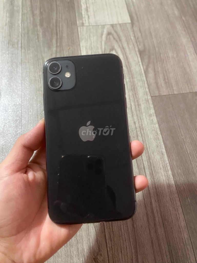 Apple iPhone 11 128GB Đen Bán Hoặc Giao Lưu. Mua bán Điện thoại tại Huyện Châu Thành Tiền Giang được đăng bởi Minh  hình 1