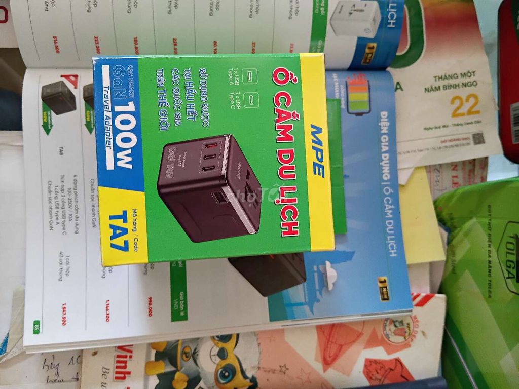 Ổ cắm du lịch MPE TA7 Đen. Mua bán Nội thất, đồ gia dụng khác tại Thành phố Pleiku Gia Lai được đăng bởi tranduc nguyen hình 1