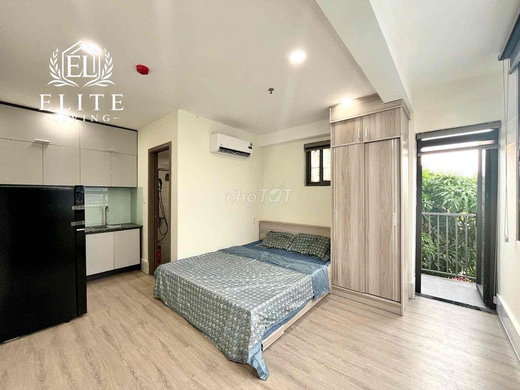 studio ban công full nội thất  giá 3X 4X gần Mai Chí Thọ, Sala