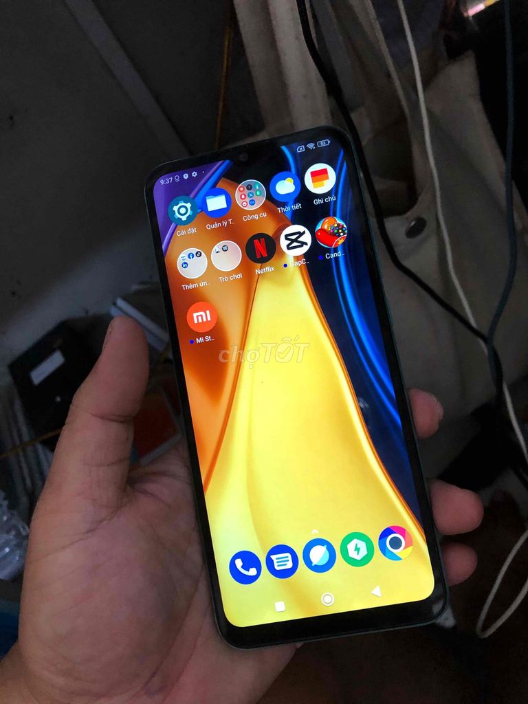 Poco C40 4GB/64GB Xanh funn. Mua bán Điện thoại tại Quận Cái Răng Cần Thơ được đăng bởi  Thi mua bán chao đổi  hình 1
