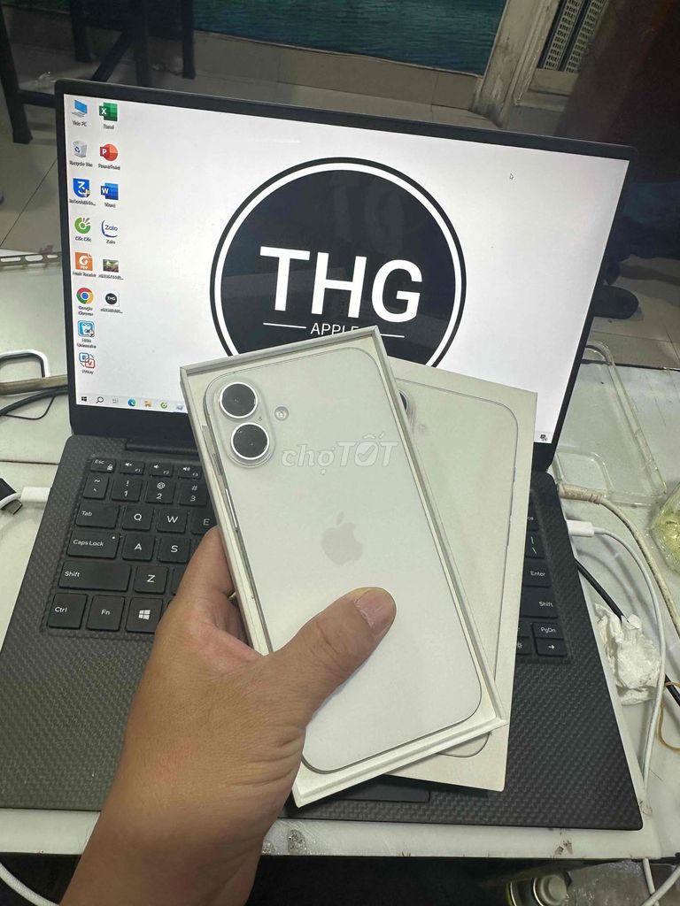 Iphone 16 Plus 128gb Trắng VN fullbox