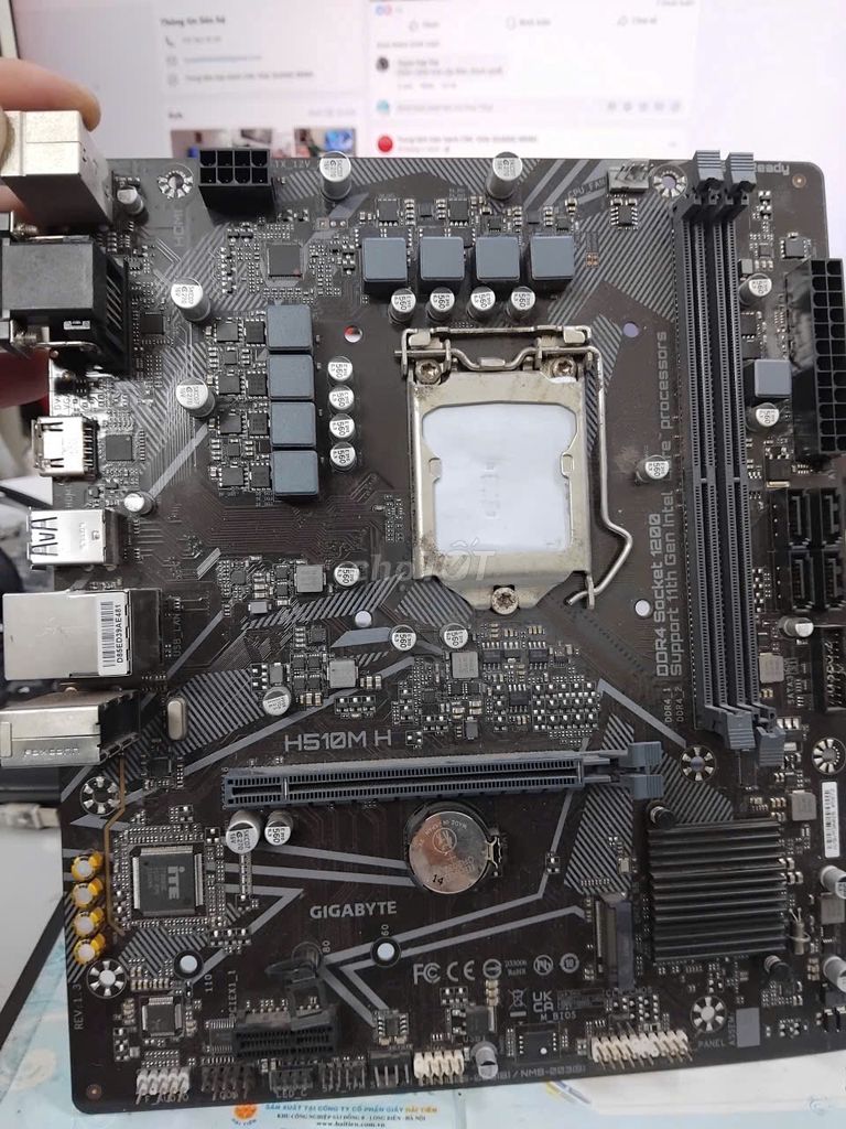 Mainboard Gigabyte H510H M Intel Gen 10/11 DDR4. Mua bán Linh kiện (RAM, Card...) tại Quận Hồng Bàng Hải Phòng được đăng bởi Hoàng Huy hình 1