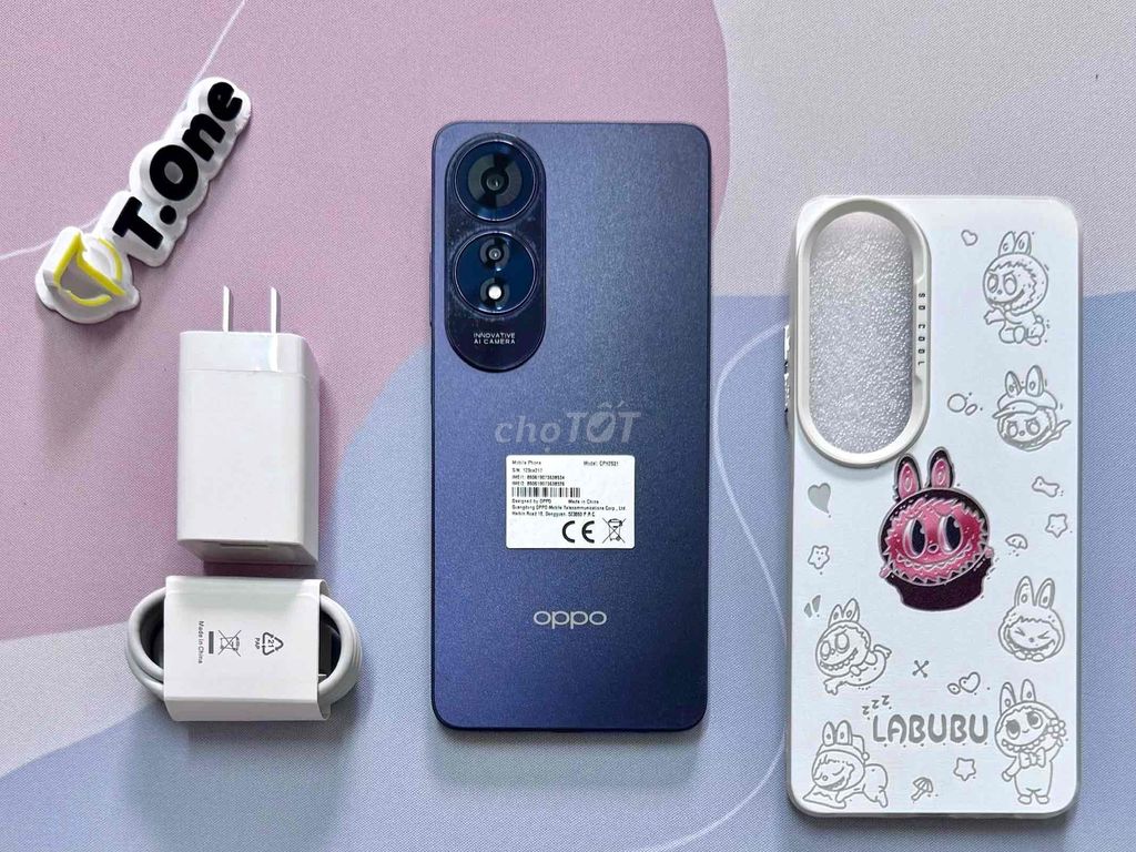 OPPO A60 bản cao 16GB(8+8 )/256GB LOA KÉP 300% VIP. Mua bán Điện thoại tại Quận Ninh Kiều Cần Thơ được đăng bởi TOne Máy Lướt hình 1