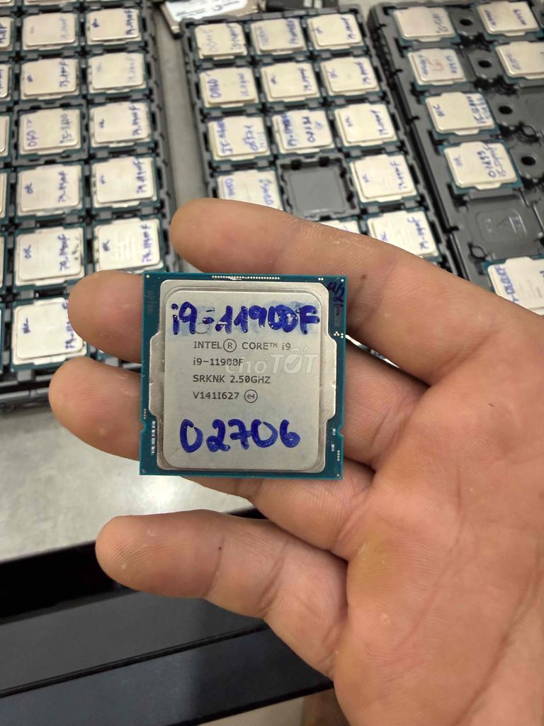 CPU Intel Core i9-11900F 2.50GHz. Mua bán Linh kiện (RAM, Card...) tại Quận Tân Bình Tp Hồ Chí Minh được đăng bởi Nguyễn Hoàng Nhã  hình 1