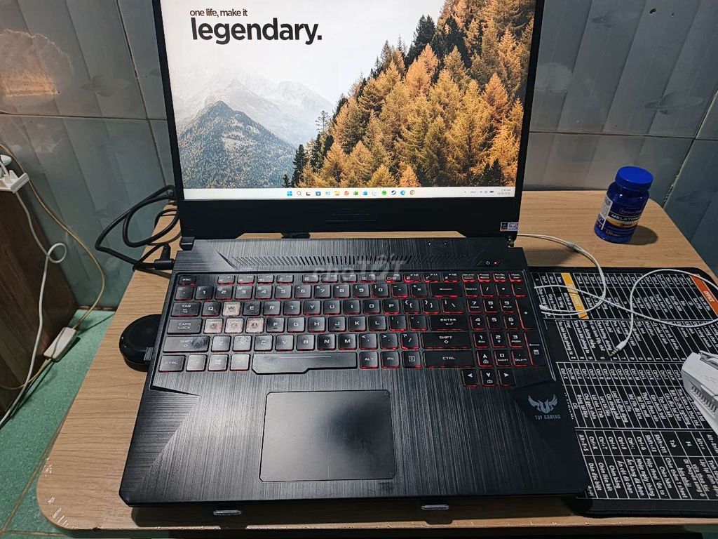 Asus Tuf Gaming màn 144hz card rời GTX 1650. Mua bán Laptop tại Thành phố Thủ Đức Tp Hồ Chí Minh được đăng bởi Nguyen Thanh hình 1