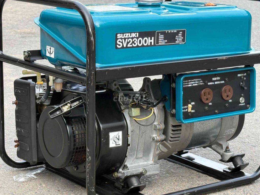 Máy phát điện Suzuki SV2300H 2.3KW điện ra 220V. Mua bán Đồ chuyên dụng, Giống nuôi trồng tại Thành phố Thuận An Bình Dương được đăng bởi Điện Máy Chính Hãng  hình 1