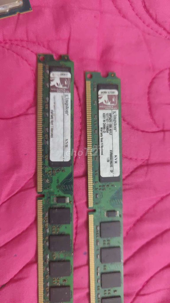 RAM ddr2 2gb bán cả 2 thanh. Mua bán Linh kiện (RAM, Card...) tại Huyện Tân Uyên Lai Châu được đăng bởi Hiếu Nguyễn hình 1