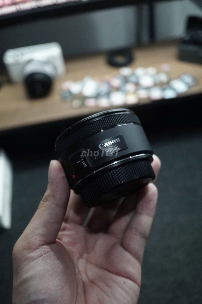 Ống kính Canon 50STM F1.8 Đen. Mua bán Máy ảnh, Máy quay tại Quận Bình Thạnh Tp Hồ Chí Minh được đăng bởi Le Dang Anh Tuan hình 1