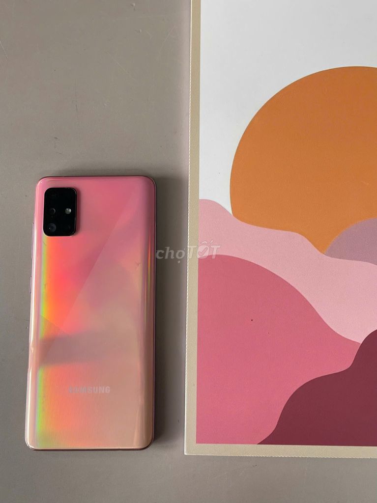 Samsung A51 CÓ NFC- RAM 6GB/128GB Hồng. Mua bán Điện thoại tại Thành phố Dĩ An Bình Dương được đăng bởi Nguyễn Đình Hưng hình 1