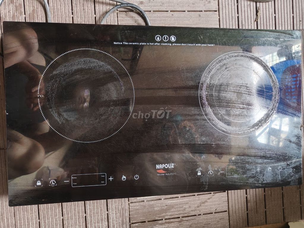 Bếp từ Napoliz NA202IC Đen. Mua bán Bếp, lò, đồ điện nhà bếp tại Quận Hà Đông Hà Nội được đăng bởi Phong hình 1