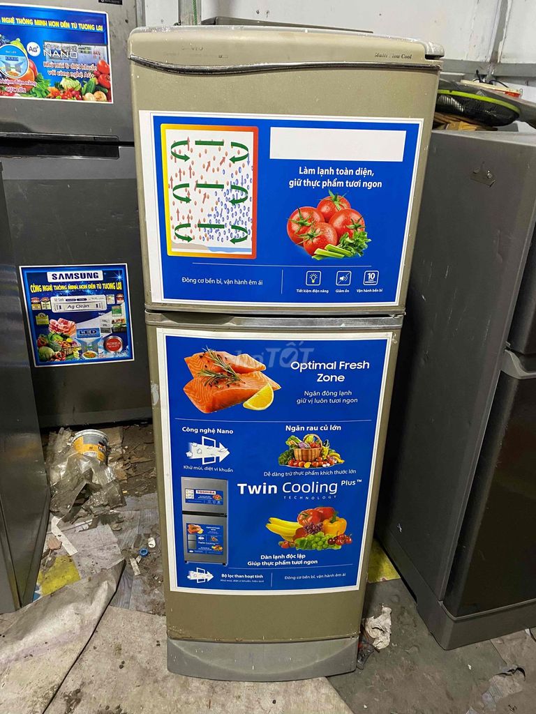 Tủ lạnh Sanyo 150L Xám. Mua bán Tủ lạnh tại Quận 8 Tp Hồ Chí Minh được đăng bởi Điện Máy Uy Tín hình 1