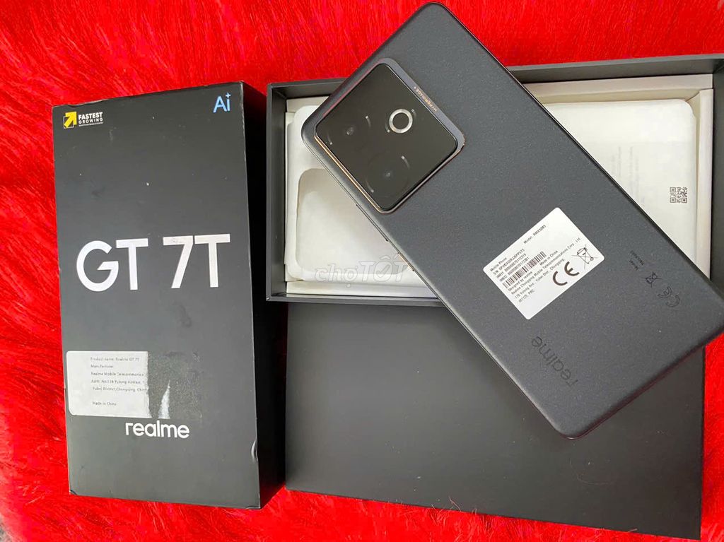 Điện thoại Realme GT 7T QUỐC TẾ GỐC NEW FULLBOX. Mua bán Điện thoại tại Quận Tân Bình Tp Hồ Chí Minh được đăng bởi LUCKY PHONE VN hình 1