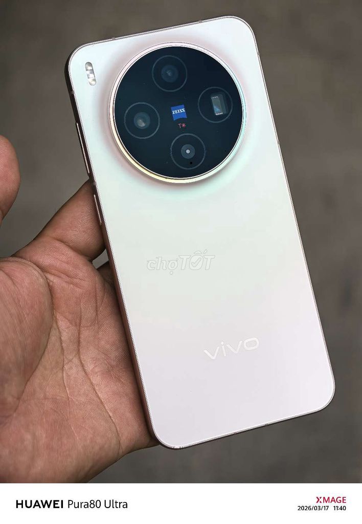 Vivo X300 256GB Trắng Đẹp keng (_chỉ máy_). Mua bán Điện thoại tại Huyện Củ Chi Tp Hồ Chí Minh được đăng bởi Đạo Phong hình 1