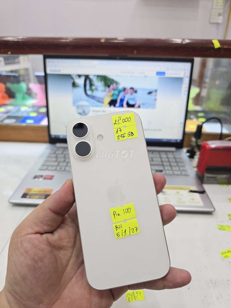 Iphone 17 256GB - Có Ổ Sim. Mua bán Điện thoại tại Thành phố Long Xuyên An Giang được đăng bởi Facebook Cầm Đồ Thúy Vân hình 1