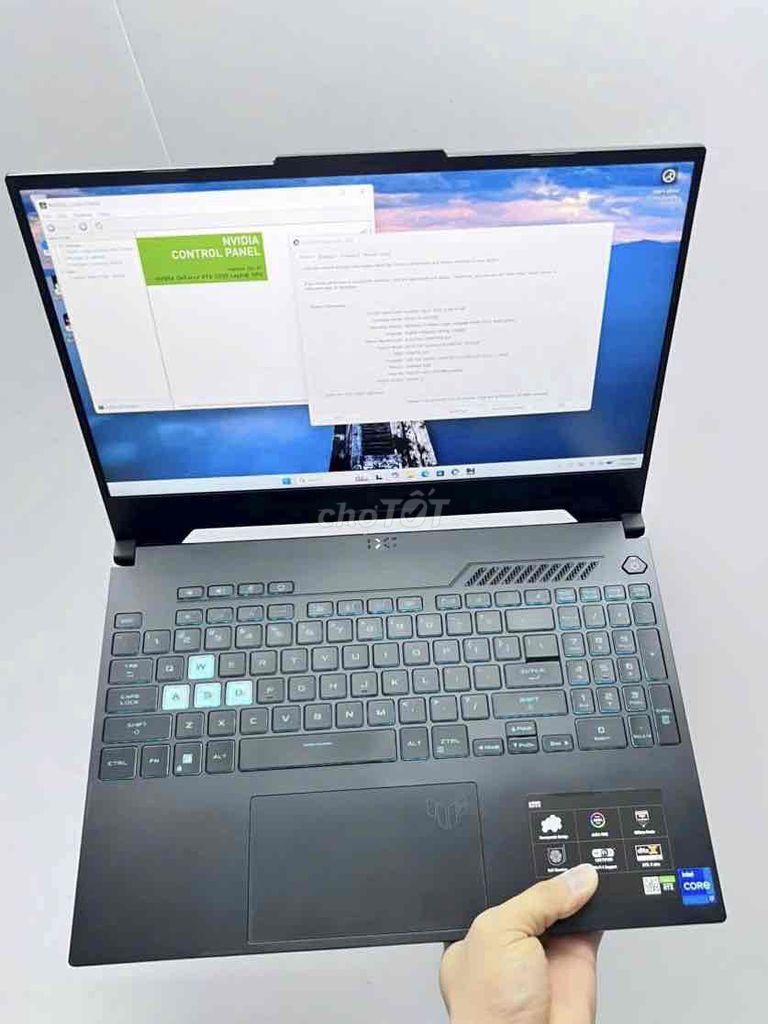 ASUS TUF Gaming F15 i7-12700H 16GB/512GB RTX 3050. Mua bán Laptop tại Quận Liên Chiểu Đà Nẵng được đăng bởi TT Center 603 Tôn Đức Thắng Hòa Khánh  hình 1