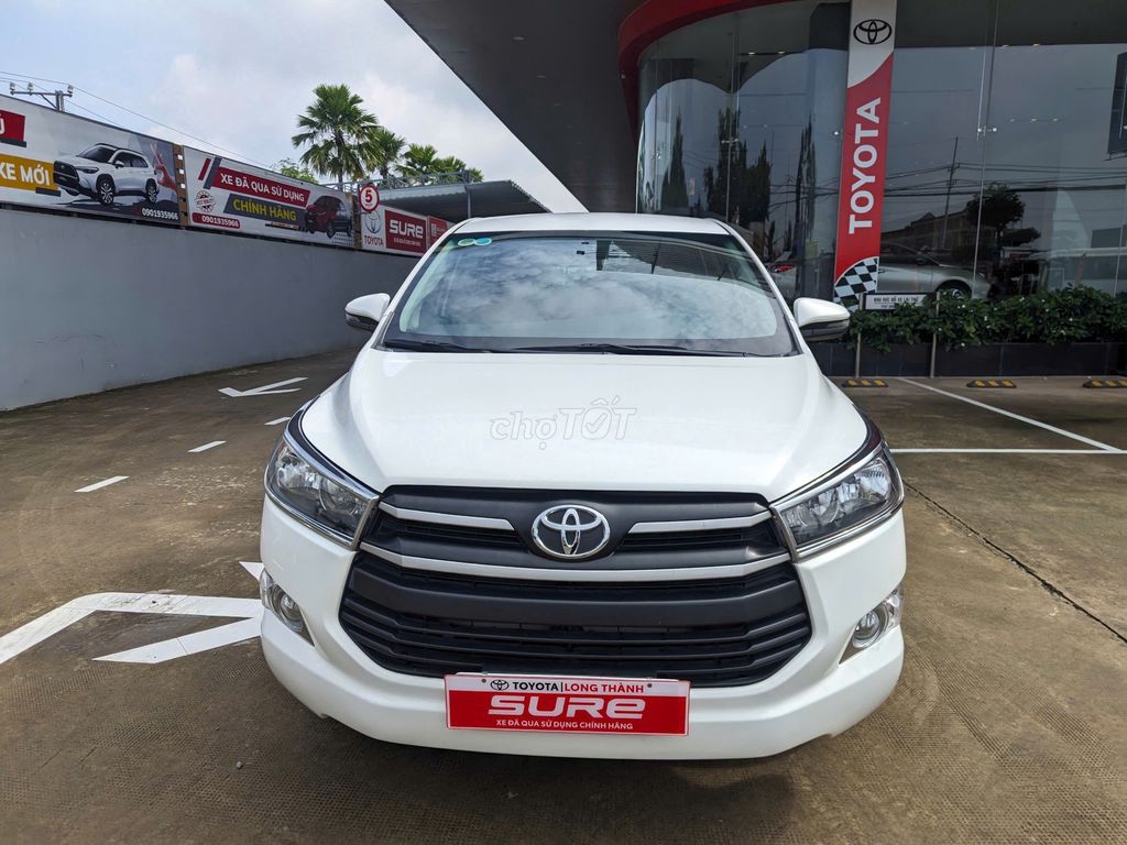 Bán Innova 2.0E 2018 Trắng Odo 10 vạn còn đẹp