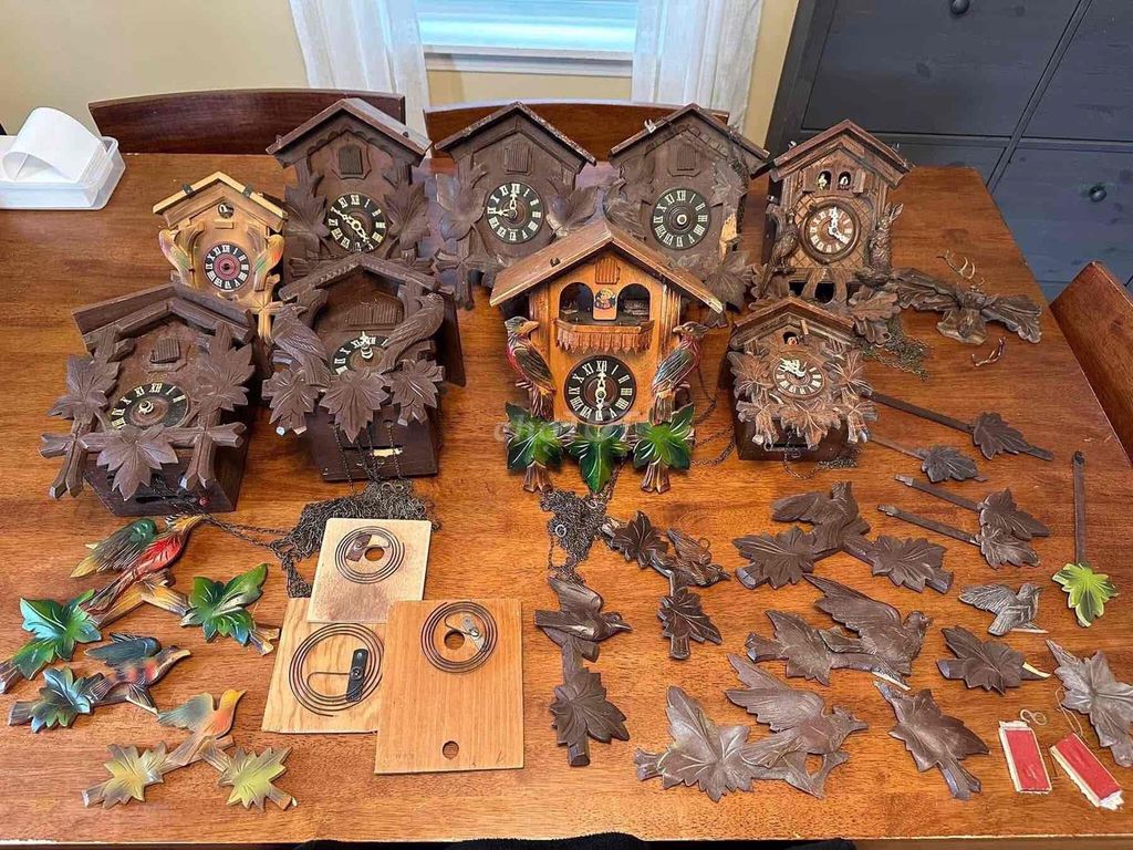 Linh kiện đồng hồ Cuckoo Clock. Mua bán Đồ sưu tầm, đồ cổ tại Quận 1 Tp Hồ Chí Minh được đăng bởi MR TÀI TRUNG TÍN hình 1