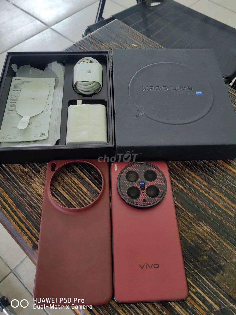 Vivo X200 Ultra Đỏ Đã sử dụng. Mua bán Điện thoại tại Huyện Hóc Môn Tp Hồ Chí Minh được đăng bởi hoang nam hình 1