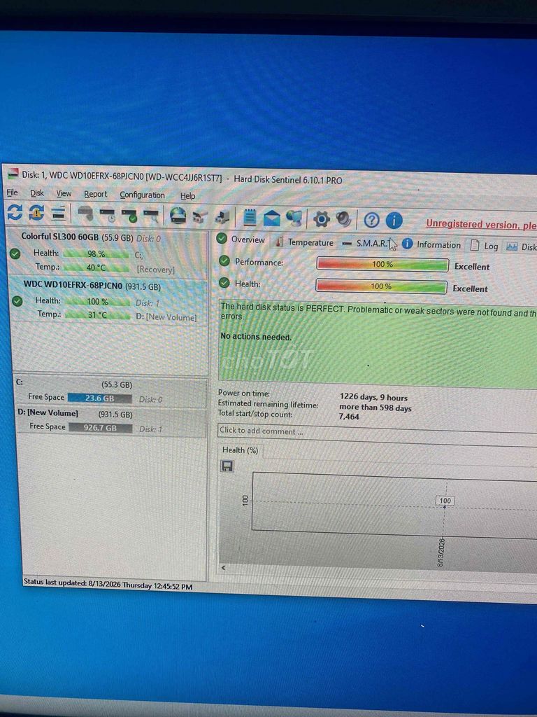 Ổ cứng HDD WD  1TB. Mua bán Linh kiện (RAM, Card...) tại Thành phố Thủ Đức Tp Hồ Chí Minh được đăng bởi nguyễn trung hiếu hình 1
