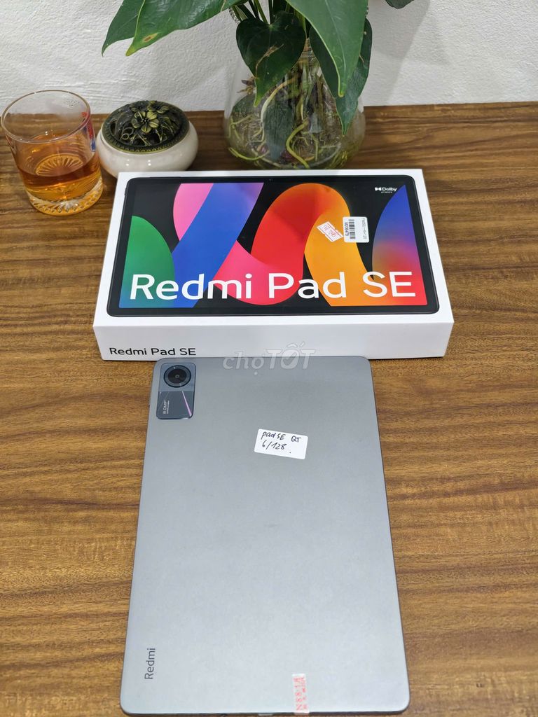 Xiaomi Redmi Pad SE 6/128 Xám Fulbox Q.Tế có COD. Mua bán Máy tính bảng tại Quận Ba Đình Hà Nội được đăng bởi Android Top hình 1