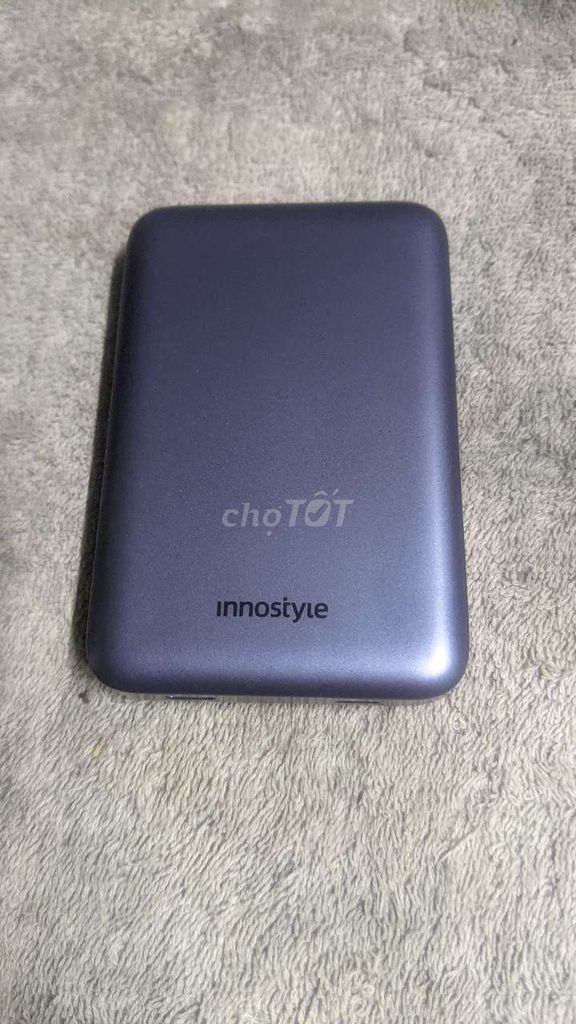 Sạc dự phòng Innostyle PowerMag Slim Xám. Mua bán Phụ kiện (Màn hình, Chuột...) tại Thành phố Phan Thiết Bình Thuận được đăng bởi Trung Thành hình 1
