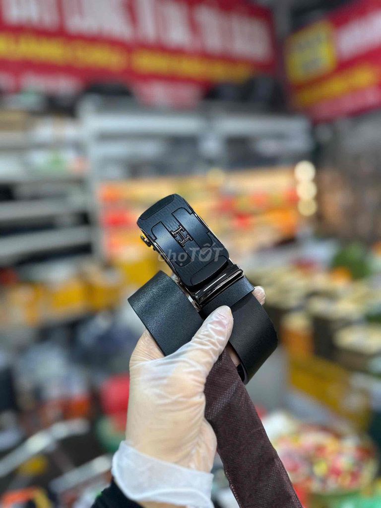 Dây lưng nam da Đen. Mua bán Phụ kiện thời trang khác tại Quận Hải An Hải Phòng được đăng bởi Boy Cố Gắng hình 1