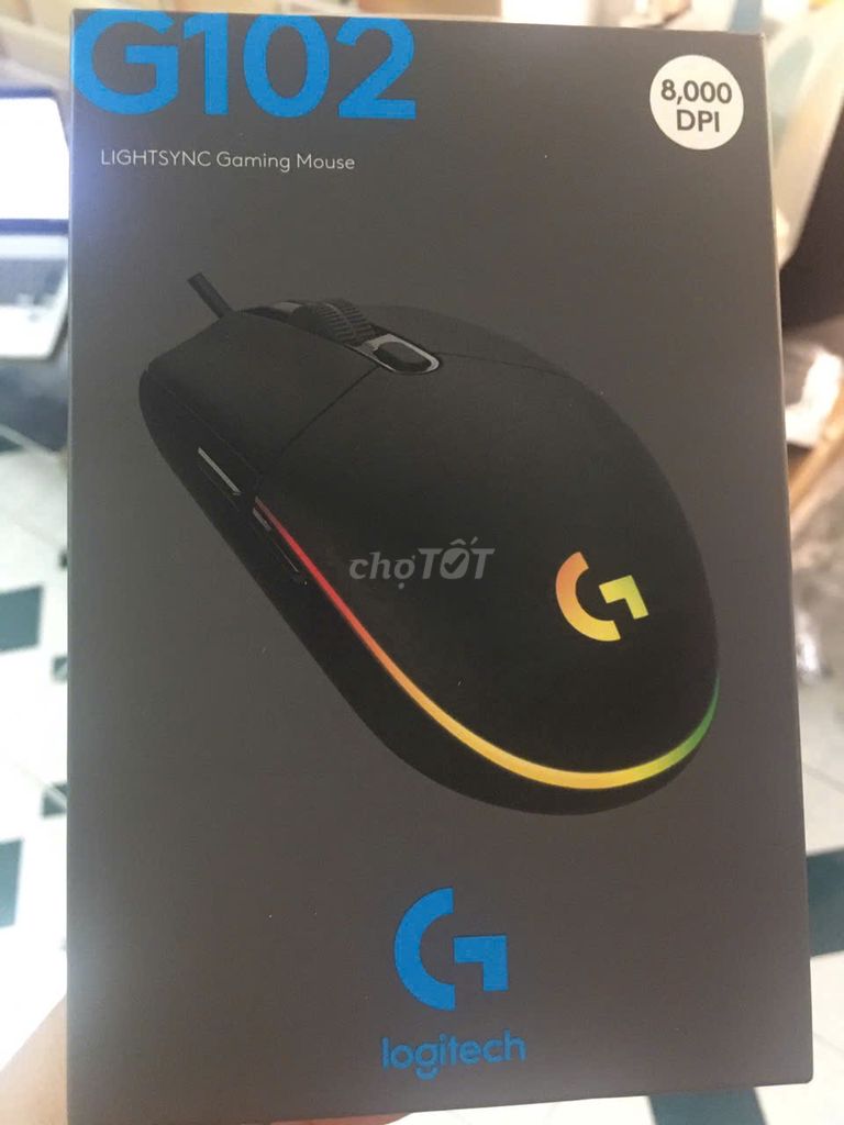 Chuột Logitech G102 Lightsync Đen Mới. Mua bán Phụ kiện (Màn hình, Chuột...) tại Quận Tân Bình Tp Hồ Chí Minh được đăng bởi Đào Hữu Tín hình 1