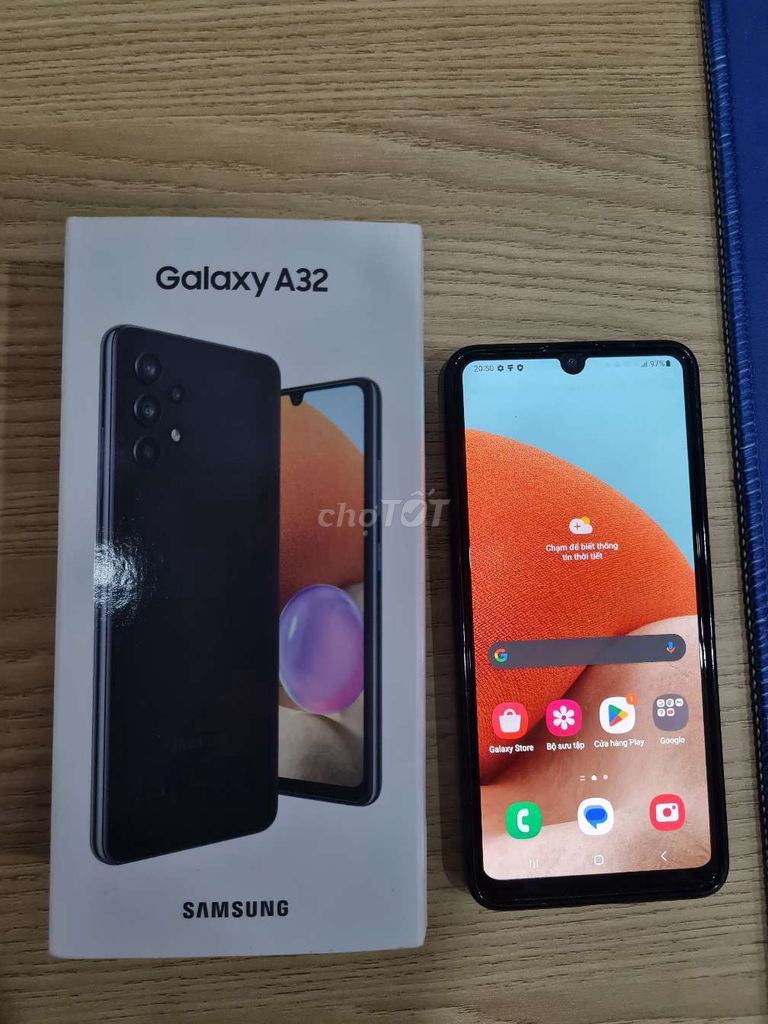 Samsung Galaxy A32 128GB Đen. Mua bán Điện thoại tại Thành phố Vũng Tàu Bà Rịa - Vũng Tàu được đăng bởi Võ Hoàng hình 1