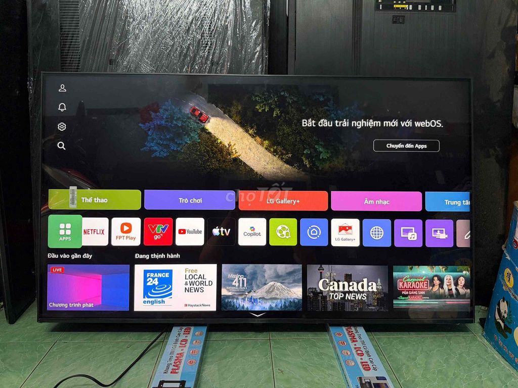 Smart Tivi LG AI 55inch 4K giọng nói, mẫu 2026. Mua bán Tivi, Âm thanh tại Quận Gò Vấp Tp Hồ Chí Minh được đăng bởi Tivi Store hình 1
