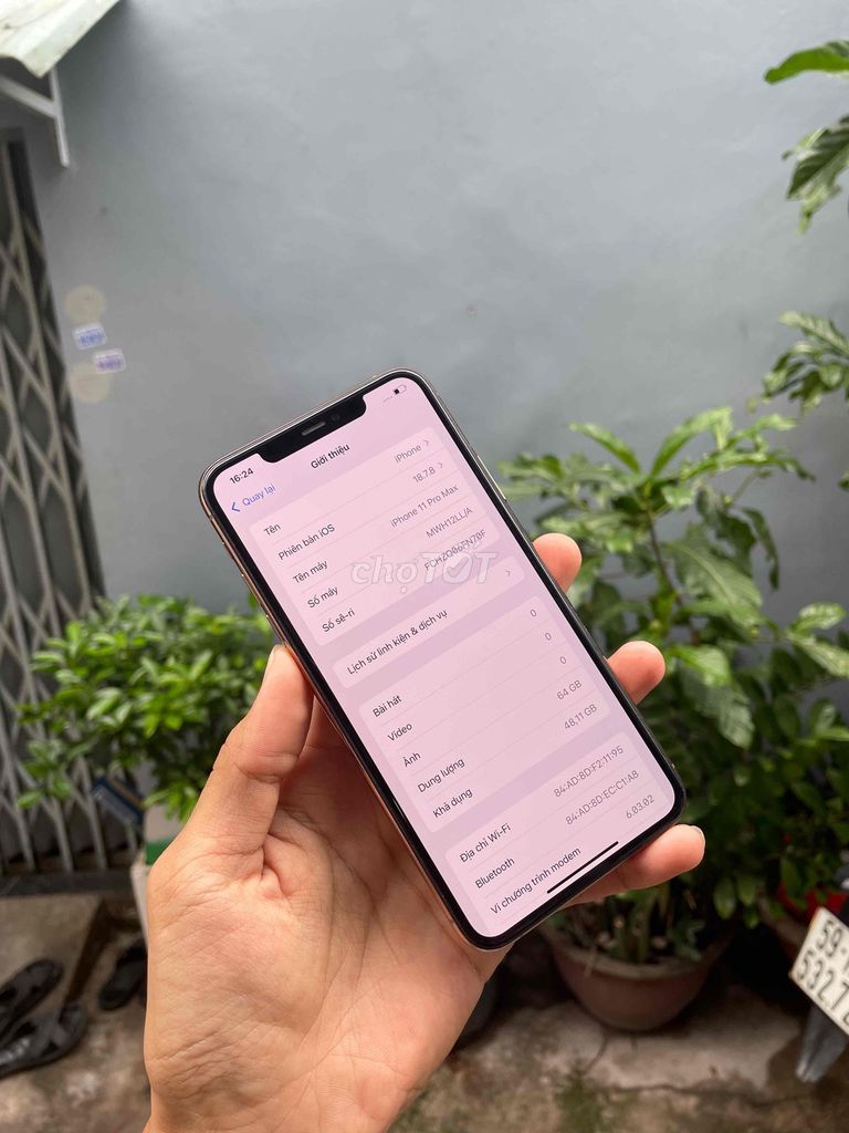 iPhone 11 Pro Max 64GB Vàng Đã sử dụng. Mua bán Điện thoại tại Quận 11 Tp Hồ Chí Minh được đăng bởi Khang Ruaaaa hình 1