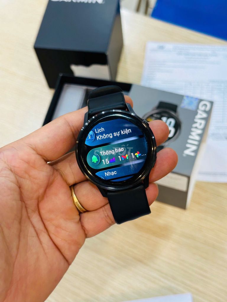 Garmin Venu 4 Đen 45mm chính hãng fullbox BH 2027. Mua bán Thiết bị đeo thông minh tại Quận Đống Đa Hà Nội được đăng bởi Hoàng Táo Store hình 1