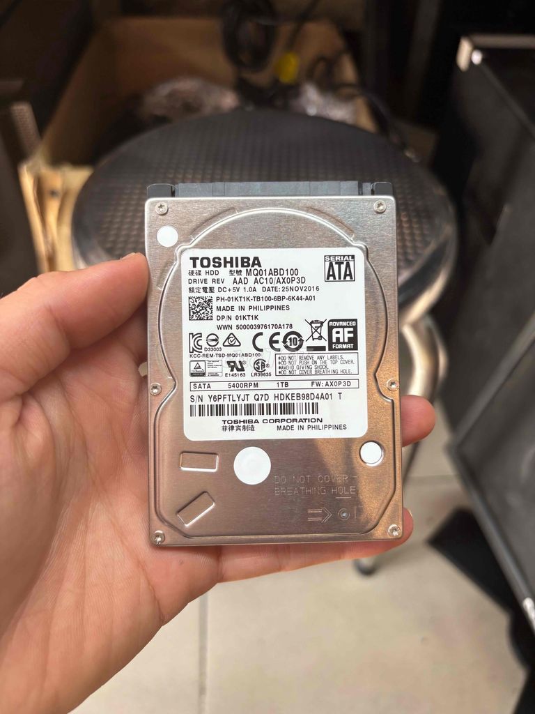 🔥Ổ cứng Laptop HDD 1TB Toshiba siêu lướt