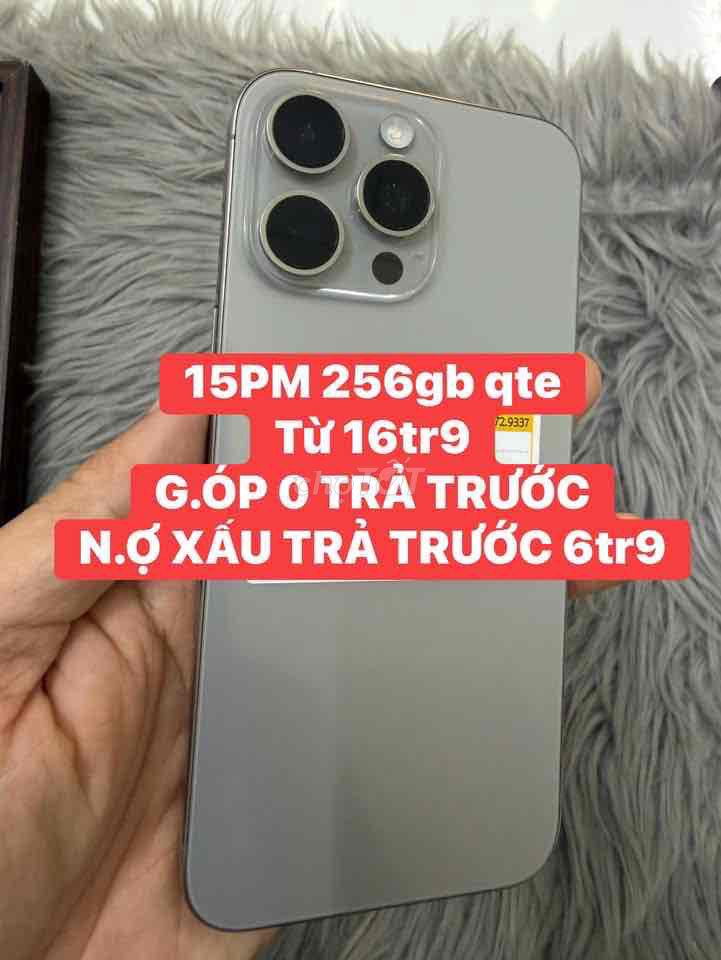 Apple iPhone 15 Pro Max 256GB Xám. Mua bán Điện thoại tại Huyện Trà Cú Trà Vinh được đăng bởi Di Động Tú Tô hình 1