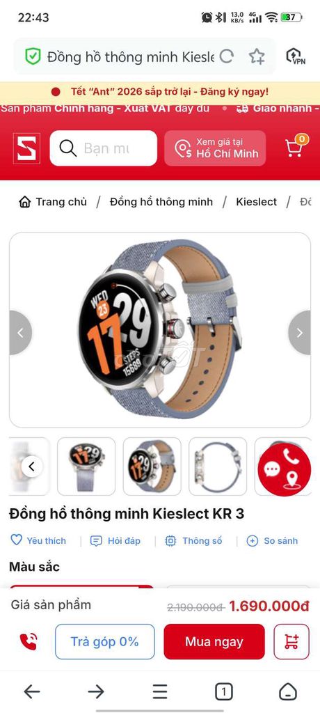 Kieslect KR 3 Xám. Mua bán Thiết bị đeo thông minh tại Quận Ba Đình Hà Nội được đăng bởi suzuki hình 1