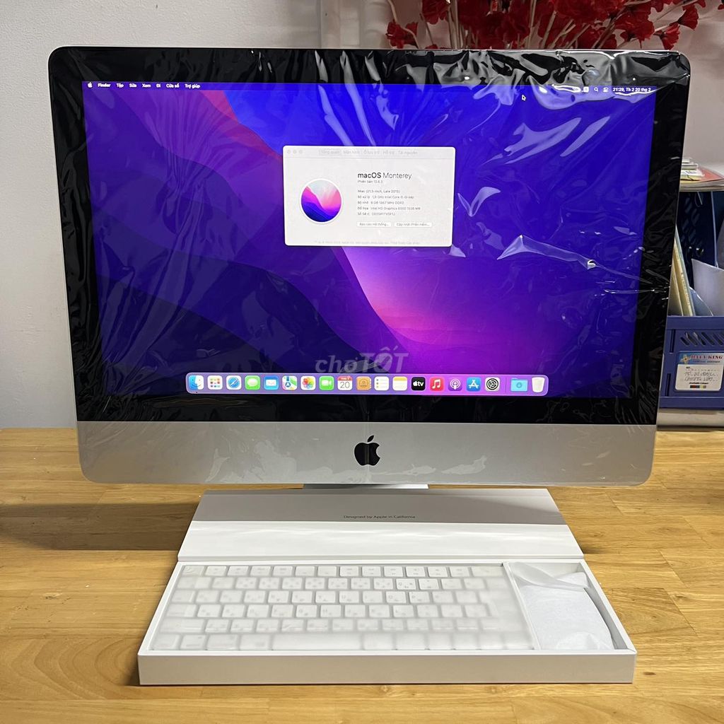 iMac 21.5 inh màn hình 4K Fullbox đủ PK có ship