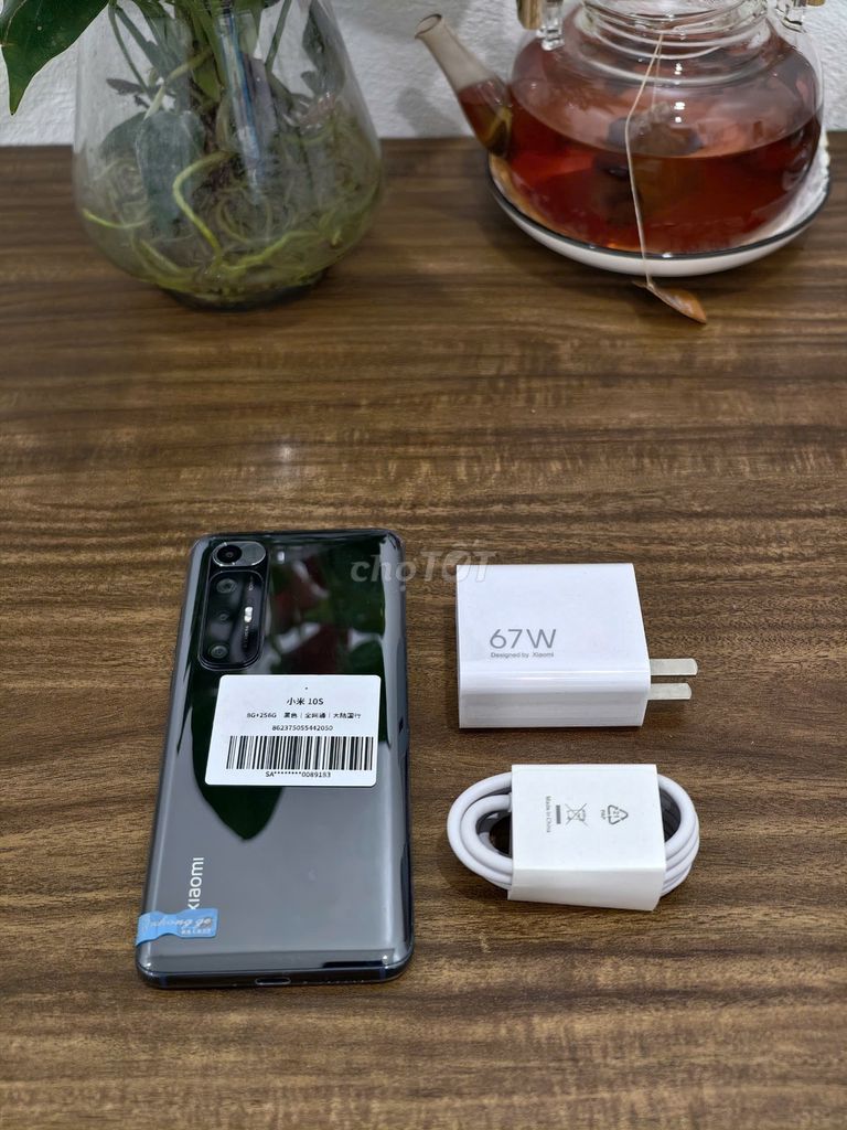Xiaomi Mi 10s 8/256 Đen sạc 67w có ship COD. Mua bán Điện thoại tại Quận Ba Đình Hà Nội được đăng bởi Android Top hình 1