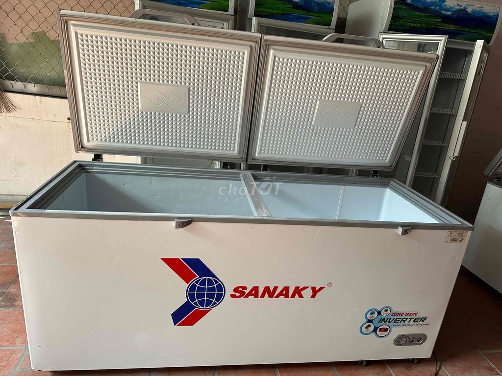 Tủ Đông Sanaky 860l inverter Bh hãng 3/2025 80%