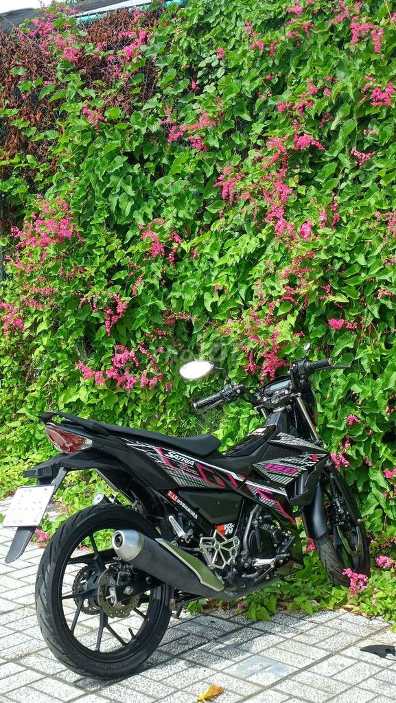Suzuki Raider 2018 Đen up full satria máy zin. Mua bán Xe máy tại Thành phố Long Xuyên An Giang được đăng bởi Hoàng Khải hình 3