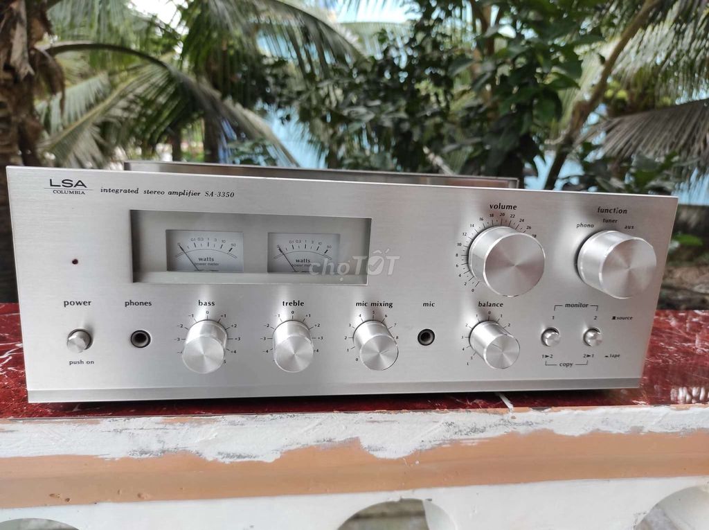 Ampli LSA Columbia SA-3350 Bạc. Mua bán Tivi, Âm thanh tại Huyện Giồng Trôm Bến Tre được đăng bởi Lê hoàn hình 1