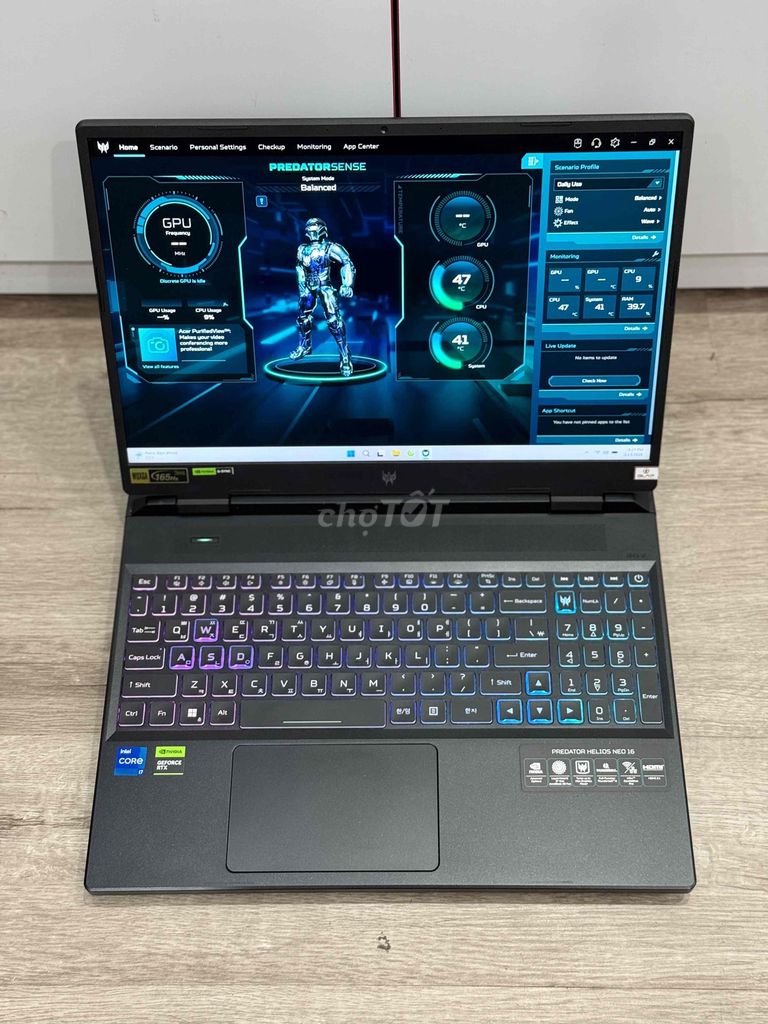 Helios Neo 16 i7-13700HX 16 inch 16G 512 4050. Mua bán Laptop tại Quận Đống Đa Hà Nội được đăng bởi Phan Trường Giang hình 1