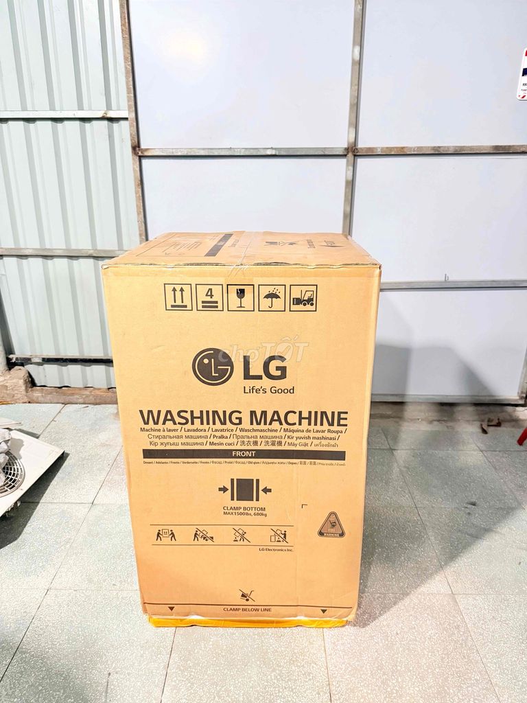 Máy giặt LG 9kg Trắng mới 100%. Mua bán Máy giặt tại Huyện Củ Chi Tp Hồ Chí Minh được đăng bởi Nguyễn Minh Quân hình 1