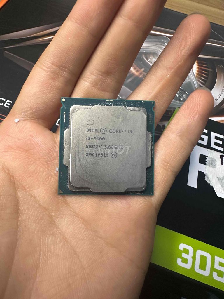 CPU Intel Core i3-9100 4 nhân 4 luồng. Mua bán Linh kiện (RAM, Card...) tại Quận Đống Đa Hà Nội được đăng bởi Tuan Anh Store24H hình 1