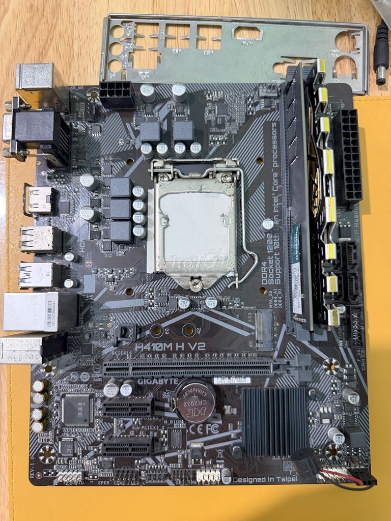 Mainboard Gigabyte H410M HV2. Mua bán Linh kiện (RAM, Card...) tại Huyện Trảng Bom Đồng Nai được đăng bởi Lau Du Tien hình 1
